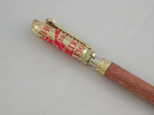 Handcrafted Firemen's Pen