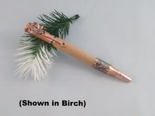 Load image into Gallery viewer, Hand-turned Antique Copper Deer Hunter Pen