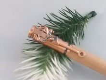 Load image into Gallery viewer, Hand-turned Antique Copper Deer Hunter Pen