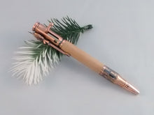 Load image into Gallery viewer, Hand-turned Antique Copper Deer Hunter Pen