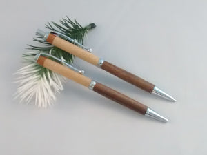 Hand-turned Sundae Pen and Mechanical Pencil Set