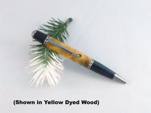 Load image into Gallery viewer, Hand-turned Gatsby(TM) Pen with Colored Wood