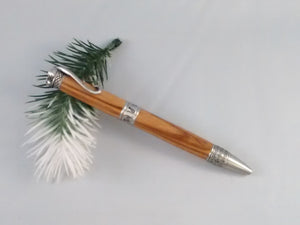 Hand-Turned Cat Themed Pen