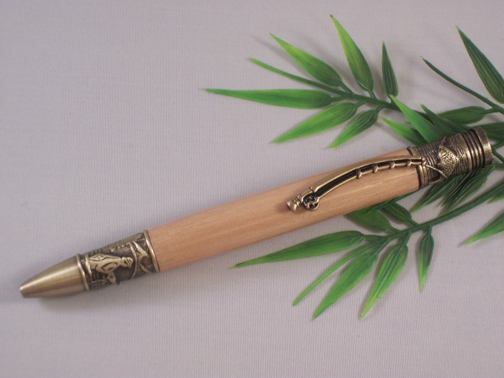 Hand Turned Fly Fishing Themed Pen – Pens by Melita